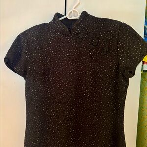 Elegant Black Women's Dress